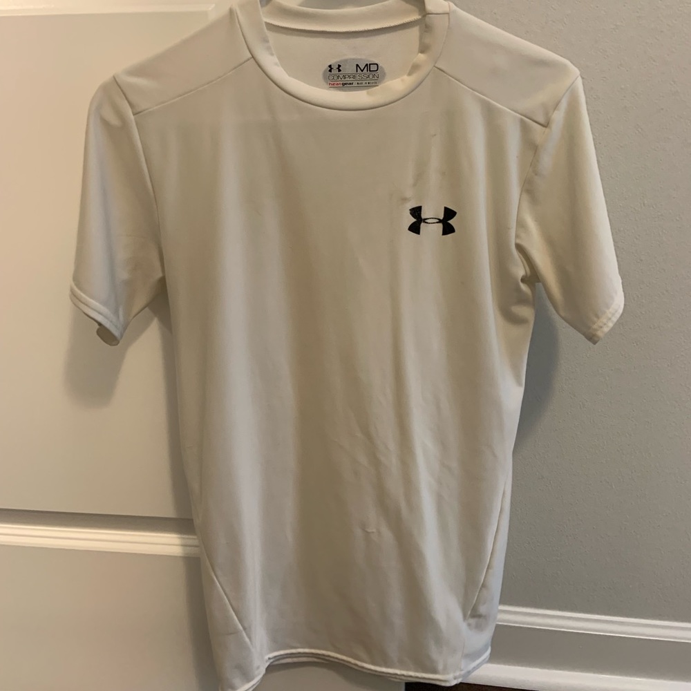 Under-armor Short Sleeved Mens Compression Shirt